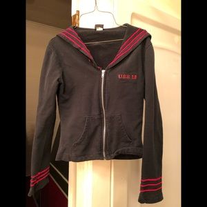 Sailor Lucky 13 Sourpuss S Hoodie Jacket Punk